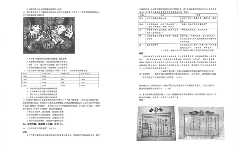 湖北省华中师大一附中2025年高考学科核心素养卷历史_2025年6月_2506042025届湖北省武汉市华中师范大学第一附属中学高三下学期核心素养卷（全科）