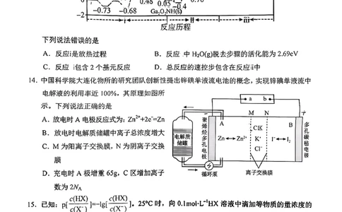 菏泽市A类高中2026届高三第一学期期中考试化学_251118山东省菏泽市A类高中2026届高三第一学期期中考试