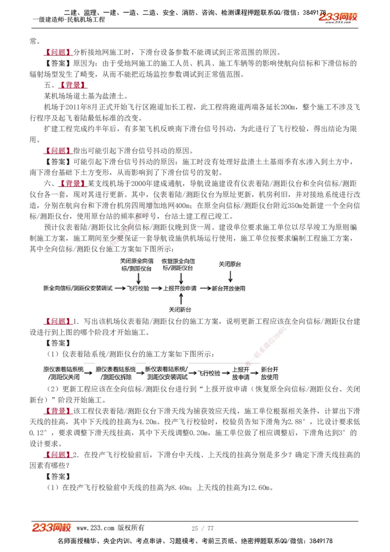 1-16_2026年一级建造师_2026年一建民航_2025年一建民航SVIP_04-冲刺串讲✿考点强化✿小灶集训_03-民航《案例专项班》谷永生233