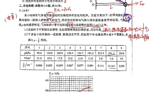 九省江西物理答案（网友版）_九省联考更新中_江西（物地）_九省联考物理（江西）（含答案）