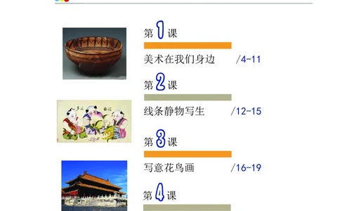 沪教版7年级美术上册高清教材_4-教培资料-26年最新资料-同步更新_初中高中教资_03科三专项（进去保存报考的学科即可）_02科三专项（笔记真题思维导图教学设计版本二）