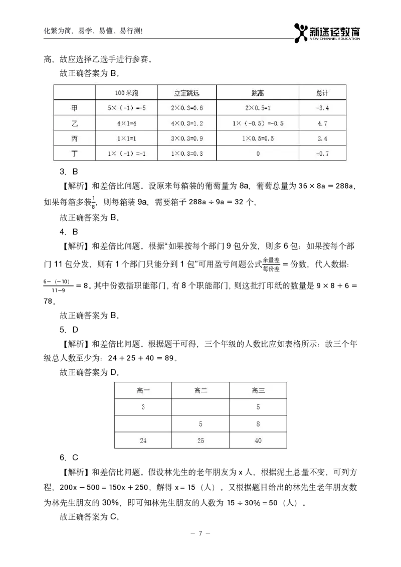 数量解析_26吉林考备考资料包_11省考刷题包_41行测3200题_解析