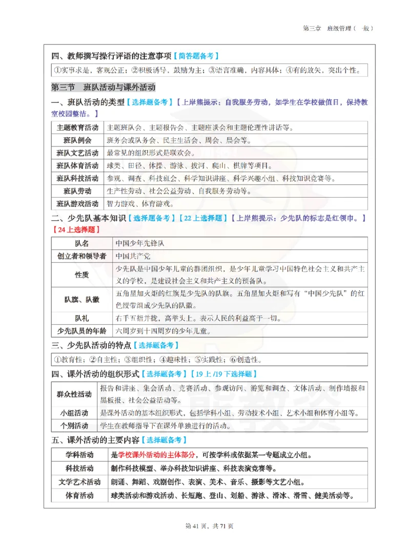小学教育教学知识与能力学霸笔记-上岸熊_4-教培资料-26年最新资料-同步更新_科一科二电子资料合集中小幼（笔记真题知识点汇总等）文件多，按需保存_04上岸熊合集