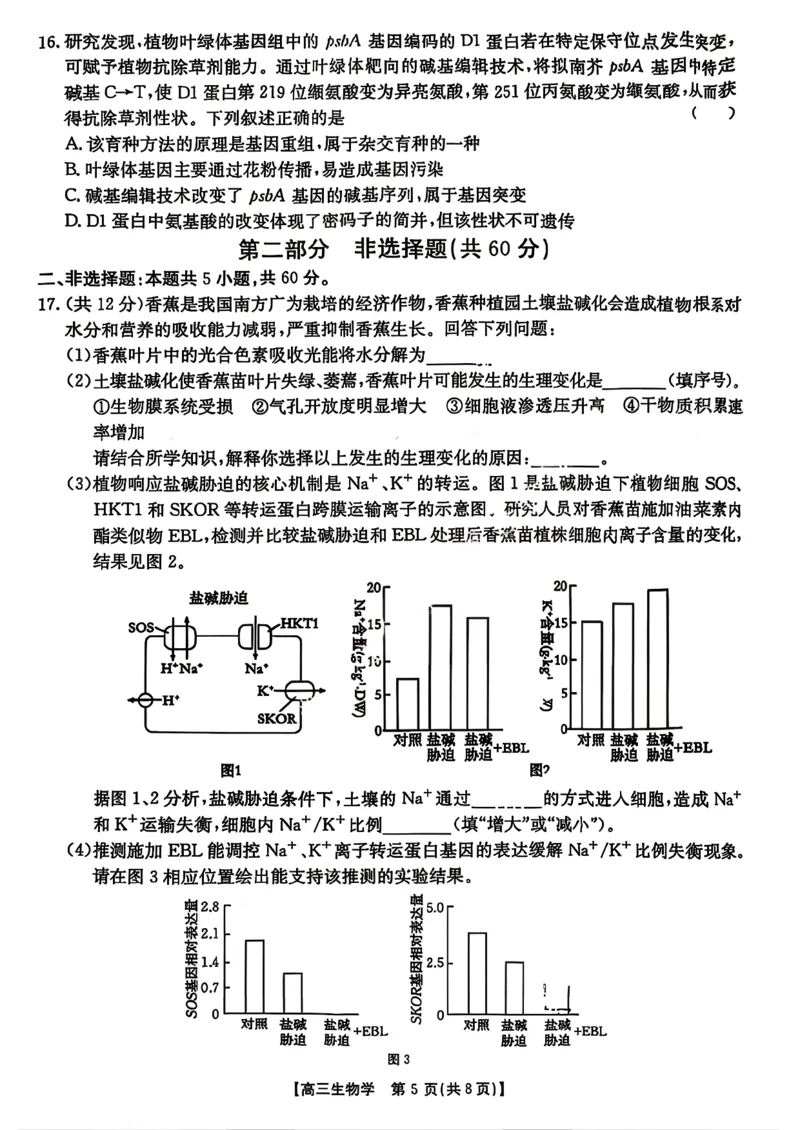 生物试卷(26-118C)_251129广东省金太阳2026届高三上学期11月联考（全科）