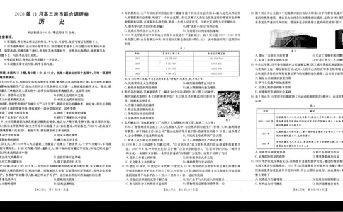 历史_251125广西省金太阳2026届11月高三跨市（桂林、贵港）联合调研卷（26-10-104C）（全科）