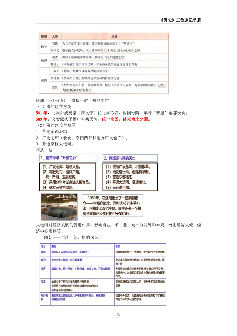 教师资格《（初中）历史》三色速记手册_4-教培资料-26年最新资料-同步更新_初中高中教资_03科三专项（进去保存报考的学科即可）_03科三初高中三色笔记（无水印版）_初中
