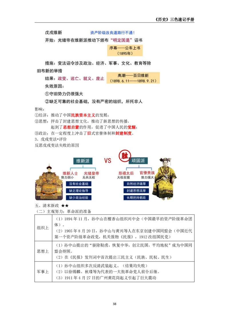 教师资格《（初中）历史》三色速记手册_4-教培资料-26年最新资料-同步更新_初中高中教资_03科三专项（进去保存报考的学科即可）_03科三初高中三色笔记（无水印版）_初中