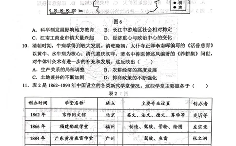 山东省东营市2024-2025学年高二下学期期末质量监测历史试卷（含答案）_2025年7月_250710山东省东营市2024-2025学年高二下学期期末质量监测（全科）