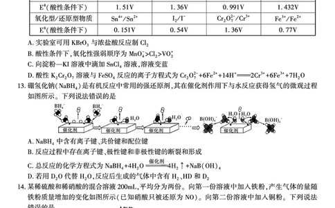 化学试题&middot;江西省九校重点中学2026届高三年级第一次联合考试_251121江西省九校重点中学2026届高三年级第一次联合考试（全科）