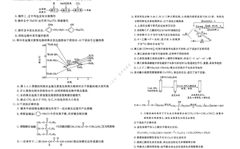 北京市东城区2024-2025学年度高二第二学期期末统一检测化学试卷（含答案）_2025年7月_250728北京市东城区2024-2025学年高二下学期期末考试（全科）