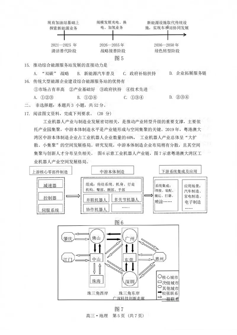 2024届广东省肇庆市高考二模地理试题_2024年1月_01每日更新_28号_2024届广东省肇庆市高三上学期第二次教学质量检测_广东省肇庆市2024届高三上学期第二次教学质量检测地理
