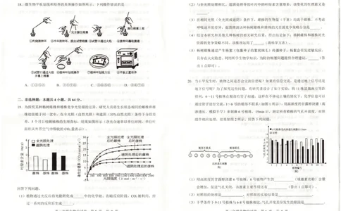 湖北省武昌区2024~2025学年度高二年级期末质量检测生物_2025年6月_250628湖北省武昌区2024~2025学年度高二年级期末质量检测（全科）