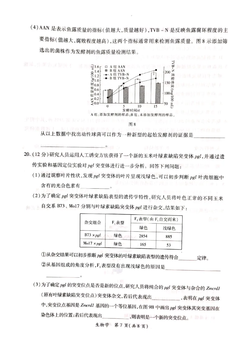 a57fe63964a8b0ca52a68f54daefed26_2024届广东省茂名市高三年级第一次综合测试（茂名一模）_广东省茂名市2024届高三年级第一次综合测试（茂名一模）生物_生物