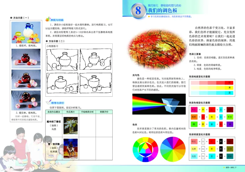 岭南版7年级美术下册高清教材_4-教培资料-26年最新资料-同步更新_初中高中教资_03科三专项（进去保存报考的学科即可）_02科三专项（笔记真题思维导图教学设计版本二）