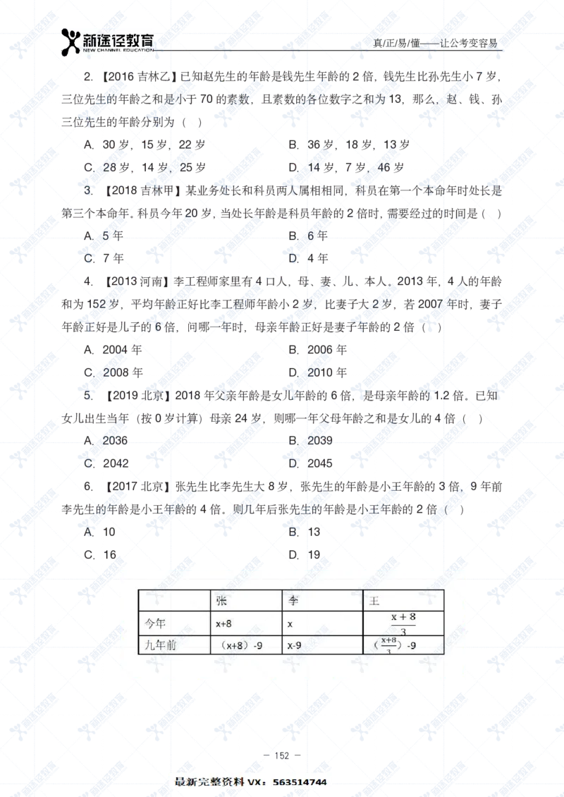 数量题册_26吉林考备考资料包_11省考刷题包_41行测3200题_题册
