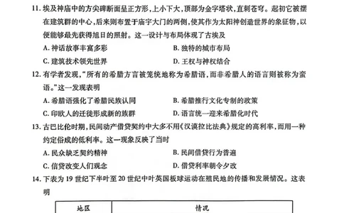 江苏省连云港市2024-2025学年高二下学期期末调研考试历史试题（含答案）_2025年6月_250627江苏省连云港市2024-2025学年高二下学期期末调研考试（全科）