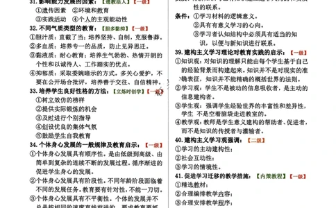 小学科目二必背简答题86个_4-教培资料-26年最新资料-同步更新_科一科二电子资料合集中小幼（笔记真题知识点汇总等）文件多，按需保存_科一科二知识专项（中小幼）推荐