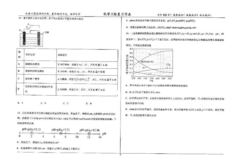 化学四轮冲刺终极押题卷_2025年6月_250605河北省衡水中学2025届高三6月押题密卷