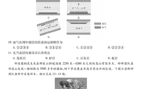 江西省上进联考2026届高三上学期第一次联考地理试卷（含答案）_2025年7月_250723江西省上进联考2026届高三上学期第一次联考（全科）
