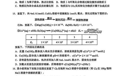 浙江省金华市十校2025-2026学年高三上学期11月模拟考试化学试题（含答案）_251107浙江省金华市十校2025-2026学年高三上学期11月模拟考试（全科）