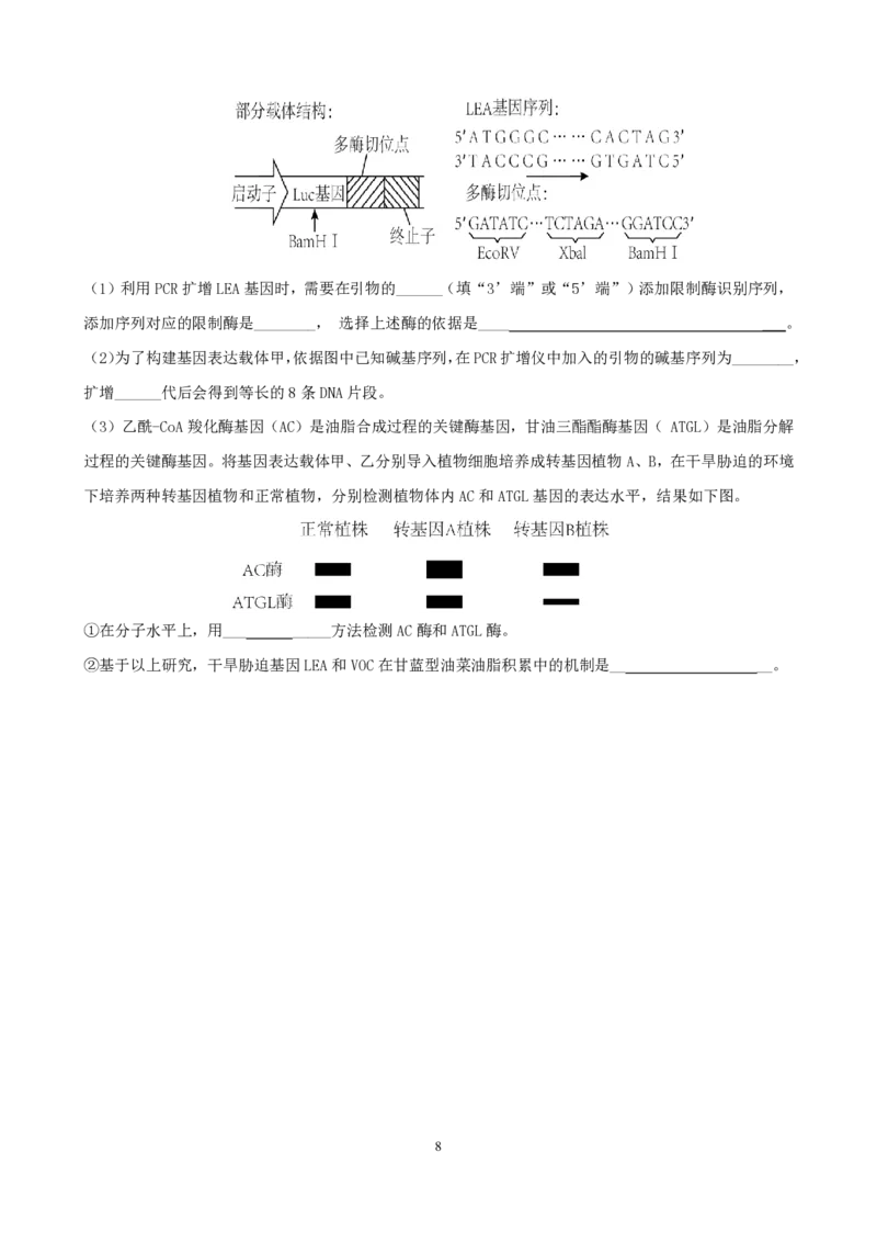 三明一中2023-2024学年上学期12月月考高三生物试卷_2024届福建省三明第一中学高三上学期12月月考（二）_福建省三明第一中学2024届高三上学期12月月考（二）生物