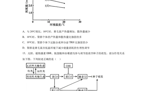 黑、吉、辽、内蒙辽宁、黑龙江、吉林、内蒙古_1.高考2025全国各省真题+答案_9.高考生物真题答案更新中
