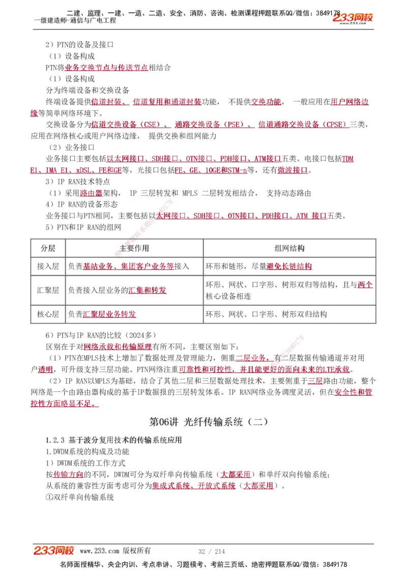 1-28_2026年一级建造师_2026年一建通信_2025年一建通信SVIP_02-基础精讲✿高端面授✿深度强化_13-通信《教材精讲班》杨鹏233推荐_讲义