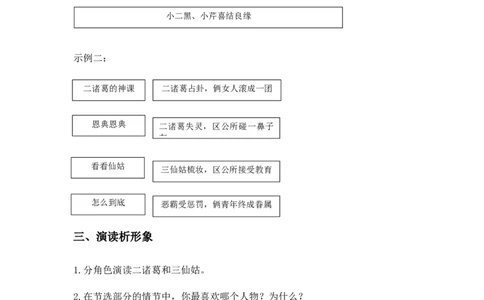 特级教师课堂《小二黑结婚》（教学设计）高中语文选择性必修中册同步教学（统编新版）_4-教培资料-26年最新资料-同步更新_初中高中教资_12小某书热门博主（高中语文）