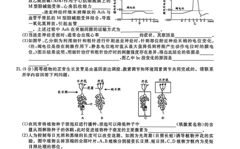 2026届高三总复习&middot;月考卷（三）生物_2025年12月_251215名校联考2026届高三总复习&middot;月考卷（三）（全科）