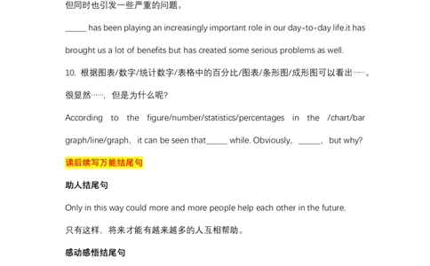 2025高考英语作文高分模板金句+压题+范文_2025年6月