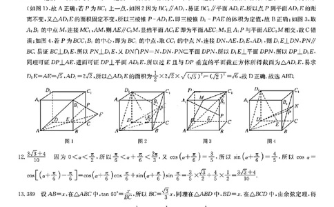 九师联盟2026届高三12月联考质量检测数学参考答案提示及评分细则_2025年12月_251229九师联盟2026届高三12月联考质量检测（12.29）