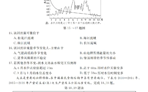 地理卷-2512强基联盟_2025年12月_251204浙江省强基联盟2025年12月高三联考（全科）_浙江省强基联盟2025-2026学年高三上学期12月联考地理试题（含答案）