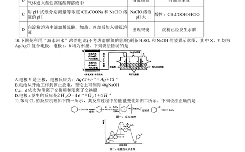 2024年大连市高三双基测试卷化学_2024年1月_01每日更新_17号_2024届辽宁省大连市高三上学期期末双基测试_辽宁省大连市2024届高三上学期期末双基测试化学
