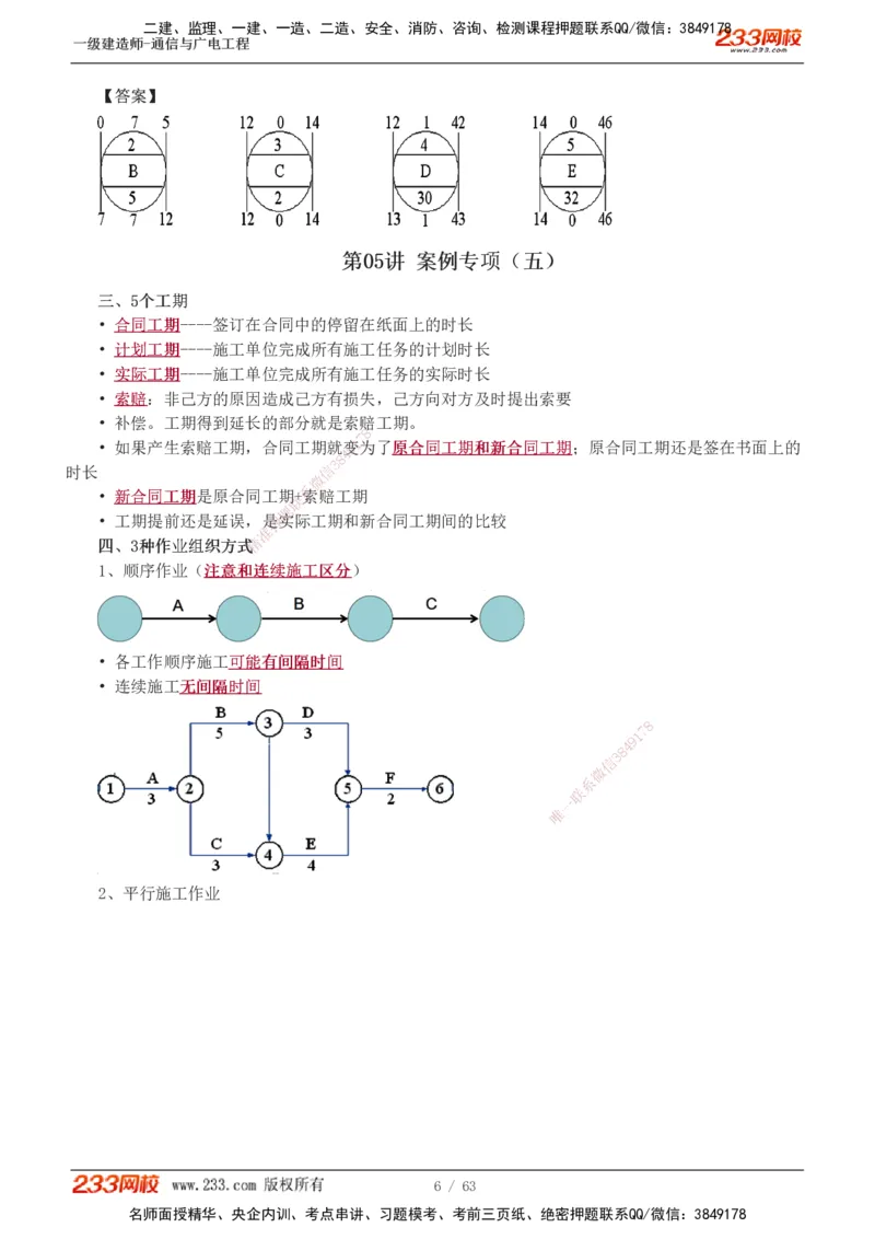 1-19_2026年一级建造师_2026年一建通信_2025年一建通信SVIP_04-冲刺串讲✿考点强化✿小灶集训_05-通信《案例专项班》杨鹏233推荐