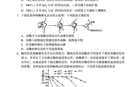 2024～2025学年度下期高中2023级期末考试生物学试题（8页）_2025年6月_250625四川省成都市蓉城名校联盟2024-2025学年高二下学期期末考试（全科）