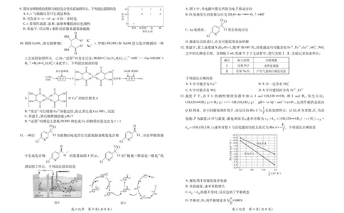江西省2026届高三11月一轮复习阶段检测化学_251115上进联考&middot;江西省2026届高三11月一轮复习阶段检测（全）