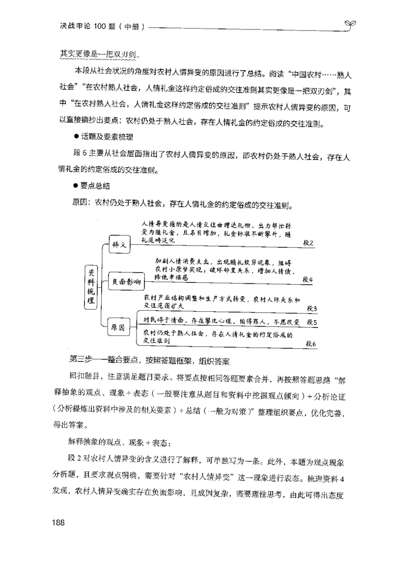申论100题（中册）2024年4月版_26吉林考备考资料包_11省考刷题包_05决战申论100题_决战申论100题2024年4月版次