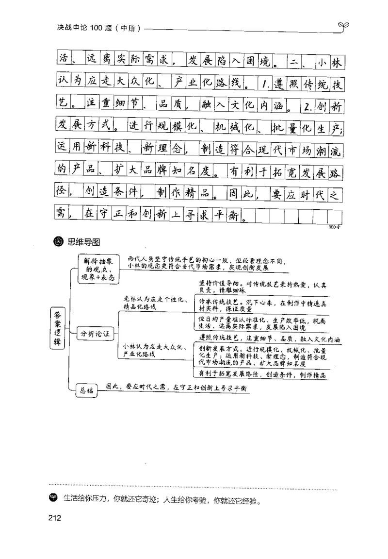 申论100题（中册）2024年4月版_26吉林考备考资料包_11省考刷题包_05决战申论100题_决战申论100题2024年4月版次