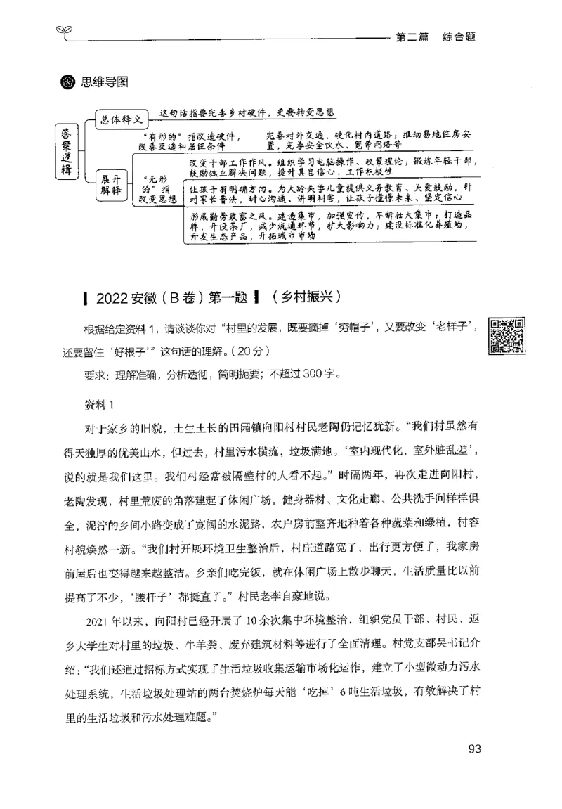 申论100题（中册）2024年4月版_26吉林考备考资料包_11省考刷题包_05决战申论100题_决战申论100题2024年4月版次