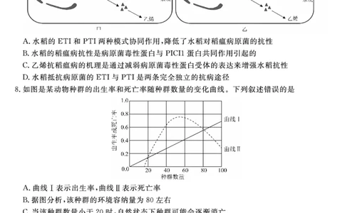金科&middot;新未来7月3-4日高二联考-生物_2025年7月_250707河南省金科&middot;新未来2024-2025学年高二下学期期末联考考试（全科）_金科&middot;新未来7月3-4日高二联考试题
