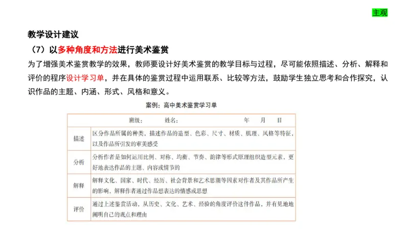 理论精讲22-高中课标（2020修订）2+-程雅茹_4-教培资料-26年最新资料-同步更新_初中高中教资_03科三专项（进去保存报考的学科即可）_初中_初中美术-通关资料包_2025年FB学科-美术
