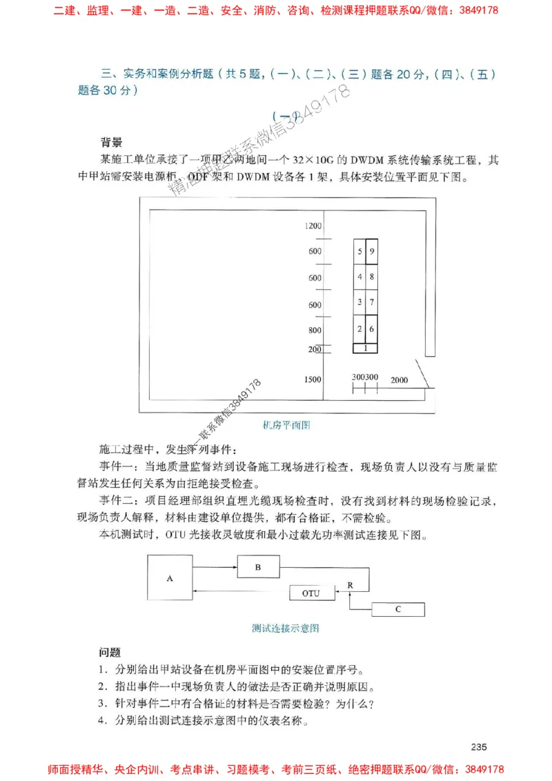 2025一建通信-官方复习题册推荐_2026年一级建造师_2026年一建通信_2025年一建通信SVIP_01-精华文档✿电子教材✿历年真题_06-通信《官方-章节习题册》JGS推荐