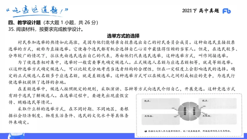 试题实战2-高中21下真题-智冬_4-教培资料-26年最新资料-同步更新_科一科二电子资料合集中小幼（笔记真题知识点汇总等）文件多，按需保存_各机构笔记合集（中小幼）推荐