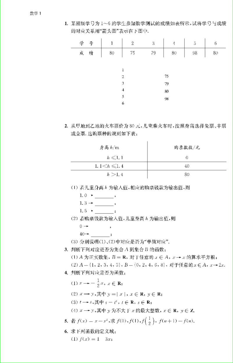 苏教版新课标高中数学必修1教材_4-教培资料-26年最新资料-同步更新_初中高中教资_03科三专项（进去保存报考的学科即可）_02科三专项（笔记真题思维导图教学设计版本二）