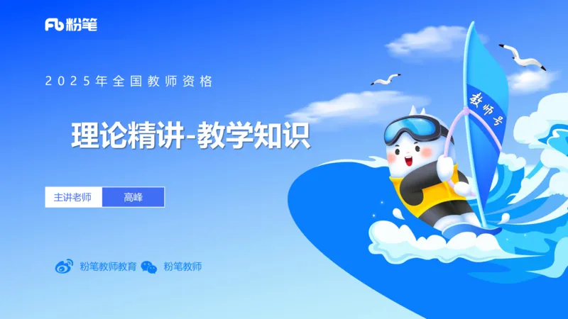 理论精讲32-教学知识-高峰_4-教培资料-26年最新资料-同步更新_初中高中教资_03科三专项（进去保存报考的学科即可）_01科目三FB网课、三色速记手册、知识点导图等推荐_初中