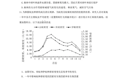 广东省惠州市高2024届高三上学期第三次调研考试生物试题_2024届广东省惠州市高三上学期第三次调研考试_广东省惠州市2024届高三上学期第三次调研考试生物