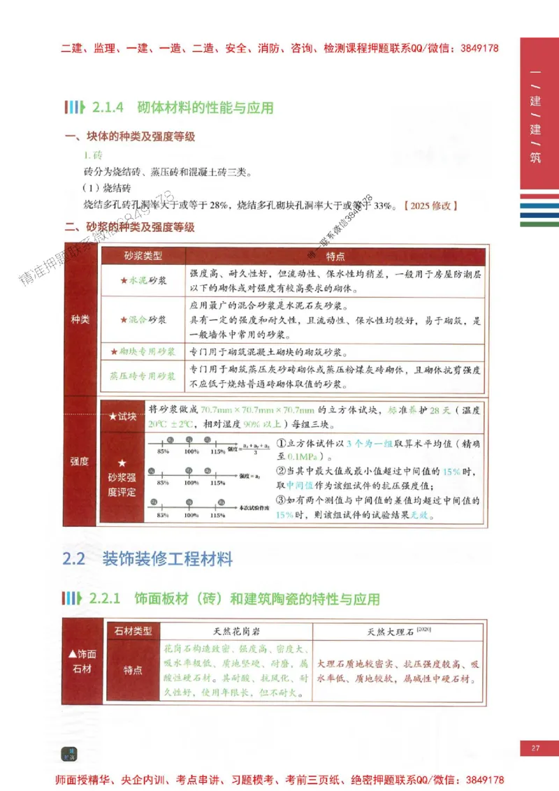 2025年一建-建筑-四色笔记高清_2026年一级建造师_2026年一建建筑_2025年一建建筑SVIP_01-精华文档✿电子教材✿历年真题_20-建筑《新版-四色笔记》SMR推荐