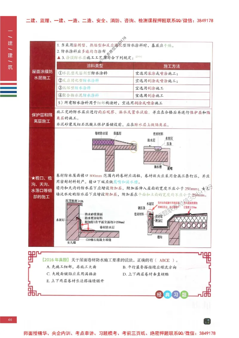 2025年一建-建筑-四色笔记高清_2026年一级建造师_2026年一建建筑_2025年一建建筑SVIP_01-精华文档✿电子教材✿历年真题_20-建筑《新版-四色笔记》SMR推荐
