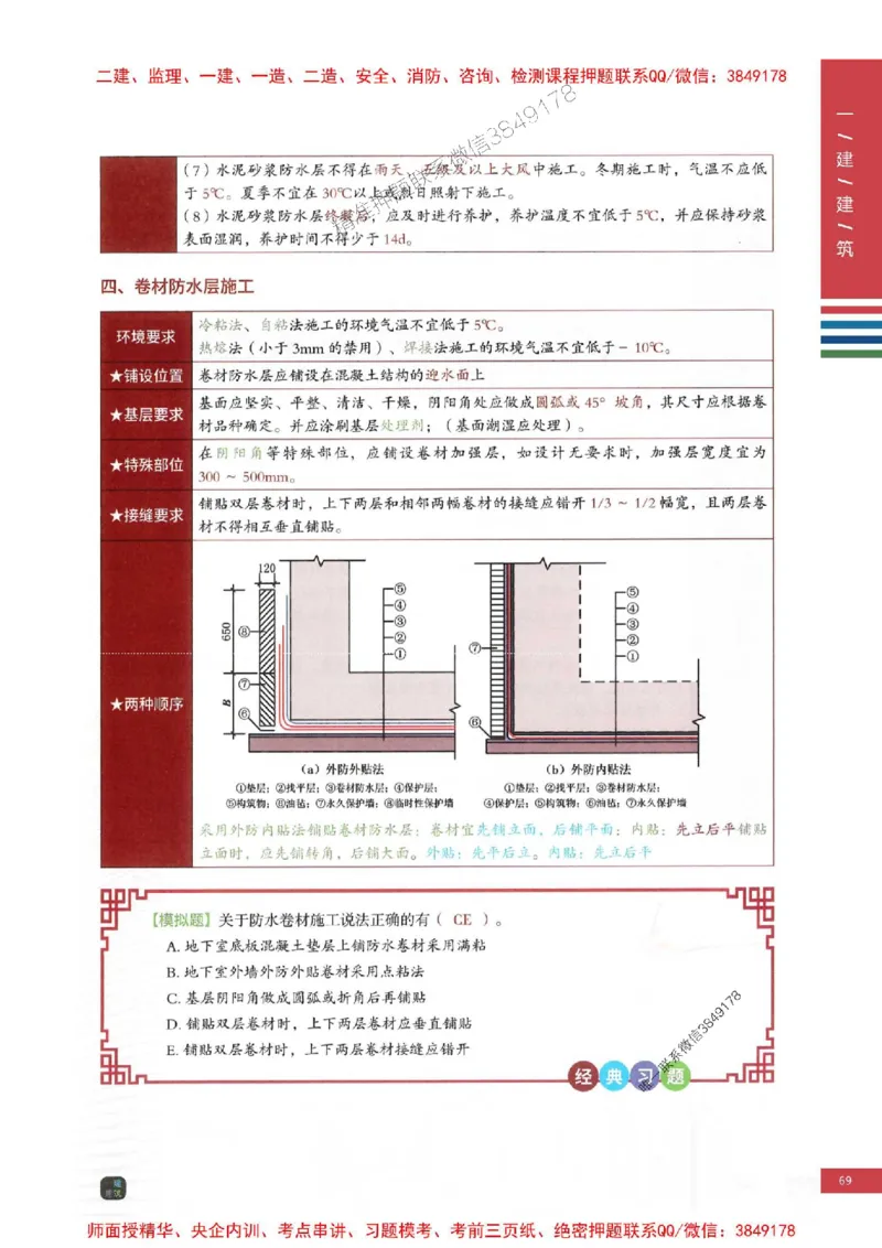 2025年一建-建筑-四色笔记高清_2026年一级建造师_2026年一建建筑_2025年一建建筑SVIP_01-精华文档✿电子教材✿历年真题_20-建筑《新版-四色笔记》SMR推荐