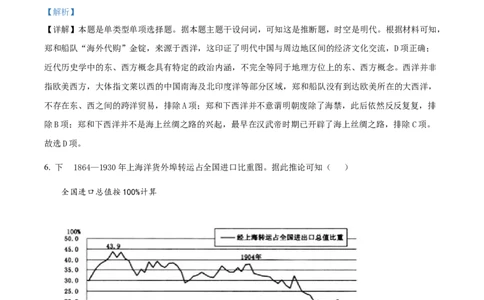 精品解析：湖南省衡阳市第八中学2024届高三上学期第五次月考历史试题（解析版）(1)_2024届湖南省衡阳市第八中学高三上学期12月月考_湖南省衡阳市第八中学2024届高三上学期12月月考历史